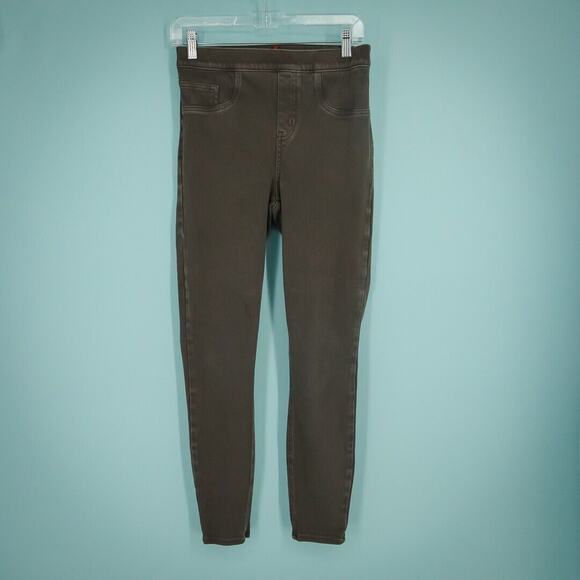 Spanx Size Medium M Jean-ish Ankle Pull On Stretch Skinny Slim Leggings Jeans - Picture 1 of 6
